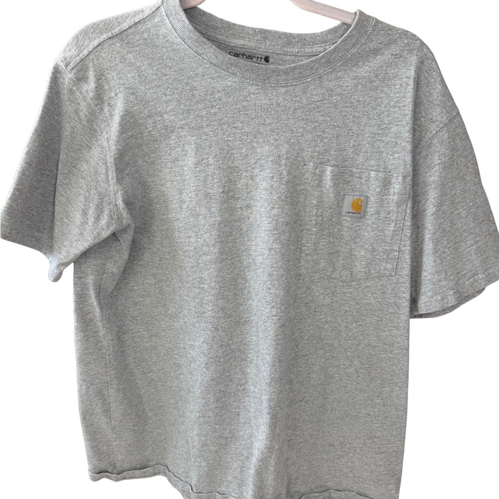 Carhartt Loose Fit Pocket Tee – Gray, Size L